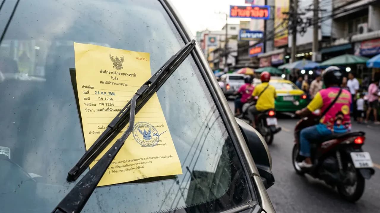 Thai Driving Fines and Penalties Guide