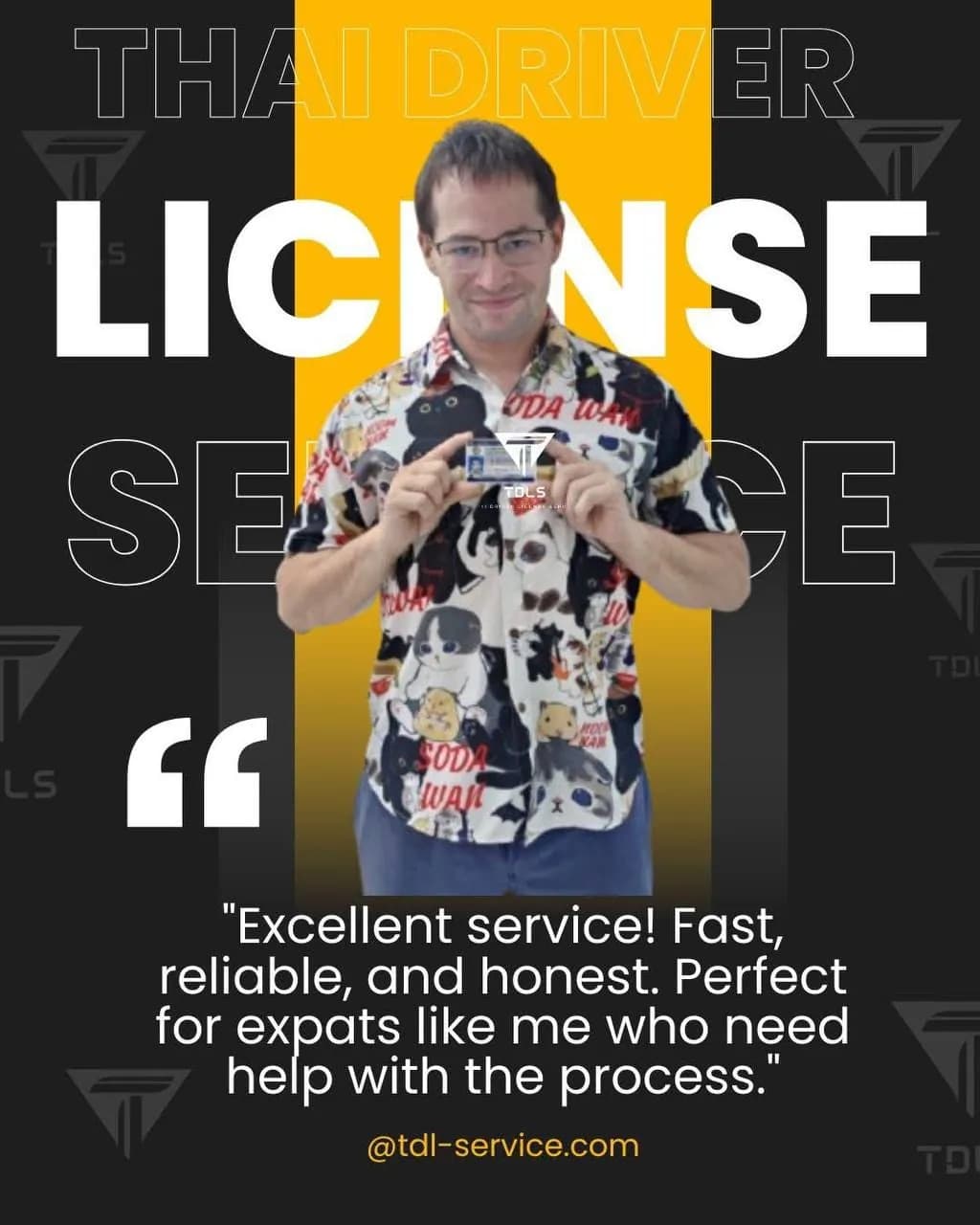 Client review: Excellent service! Fast, reliable, and honest. Perfect for expats