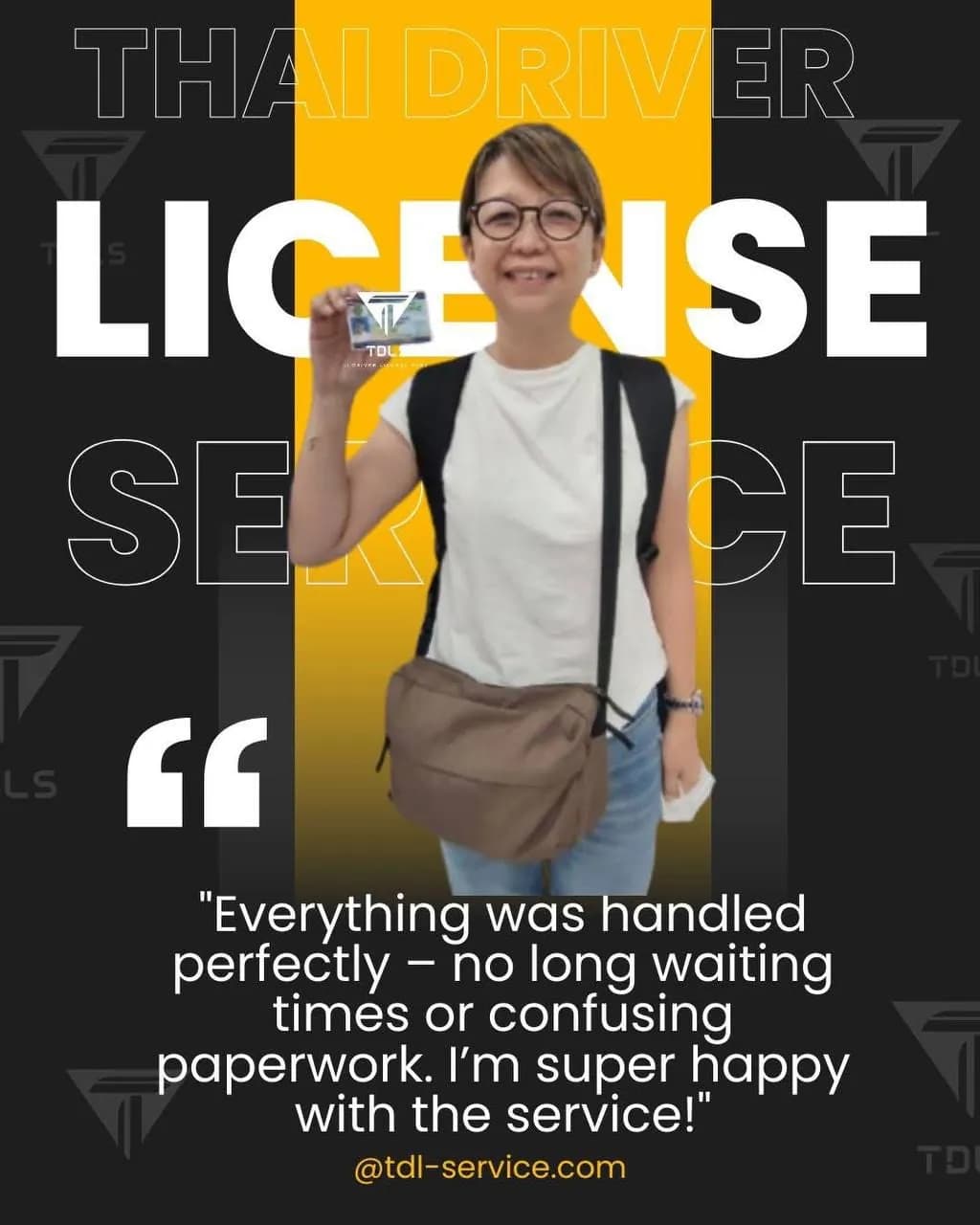 Client review: Everything was handled perfectly — no long waiting times or confusing paperwork