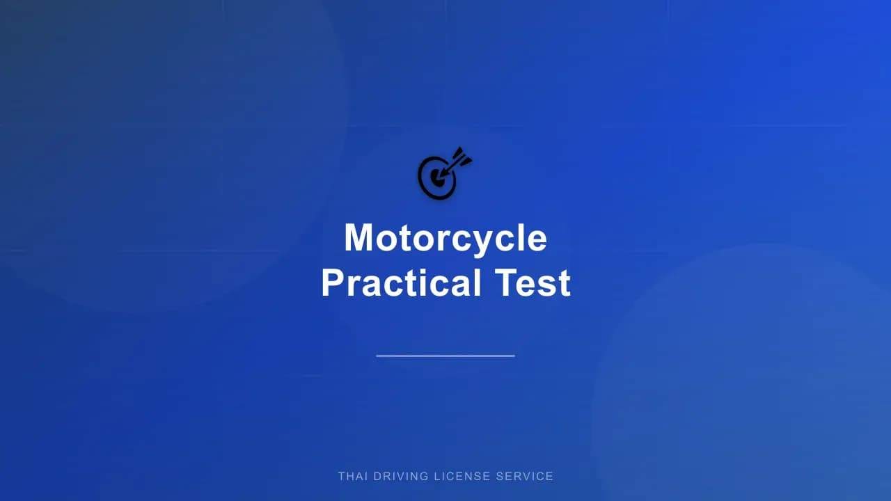 Motorcycle Practical Test at the DLT 2026: Every Maneuver Explained & How to Pass First Try