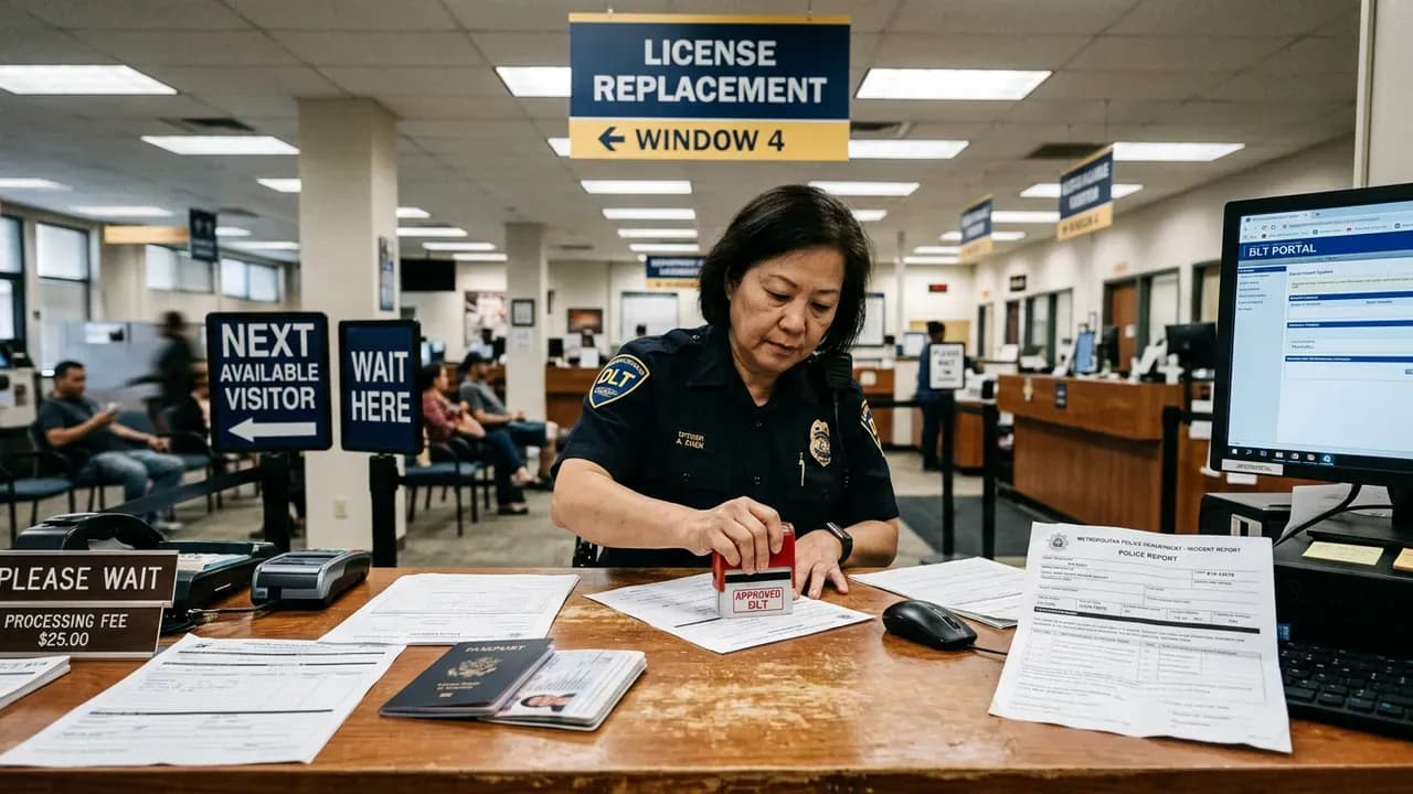 Lost License Replacement