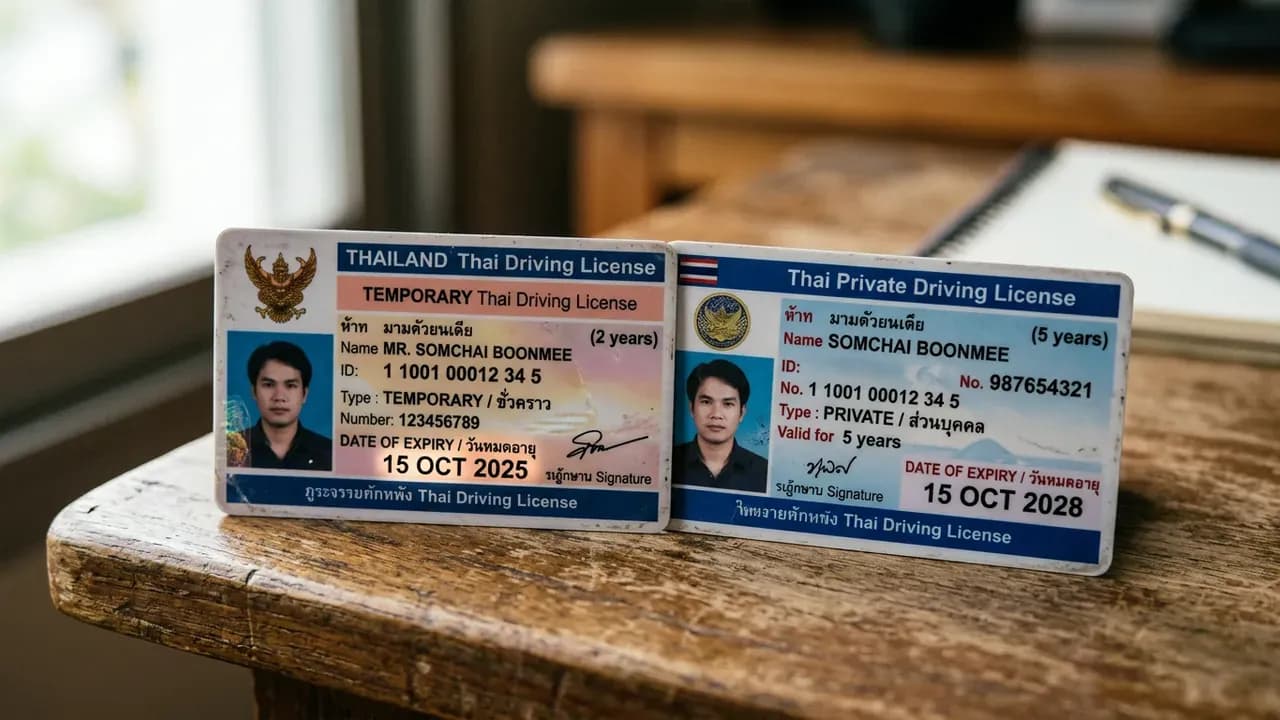 Temporary vs Permanent License